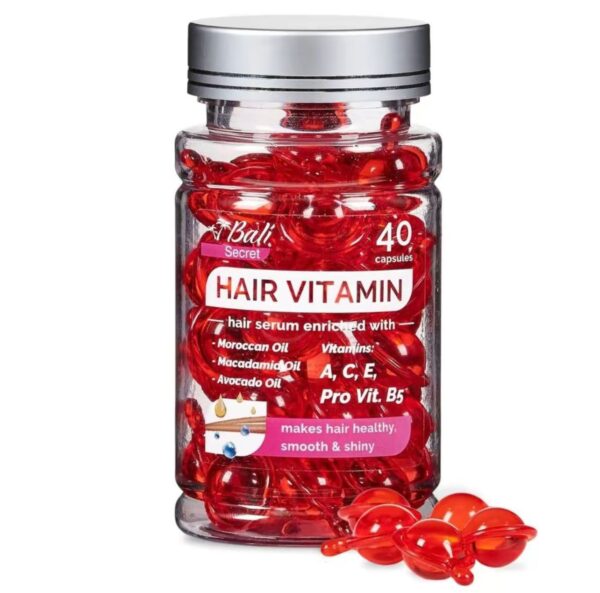 Hair Vitamin 40 Capsules Balí Secret.